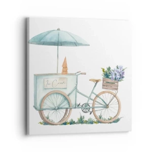 Quadro su tela - Stampe su Tela - Dolce ricordo d'estate - 30x30 cm