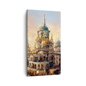 Quadro su tela - Stampe su Tela - La città delle città - 45x80 cm