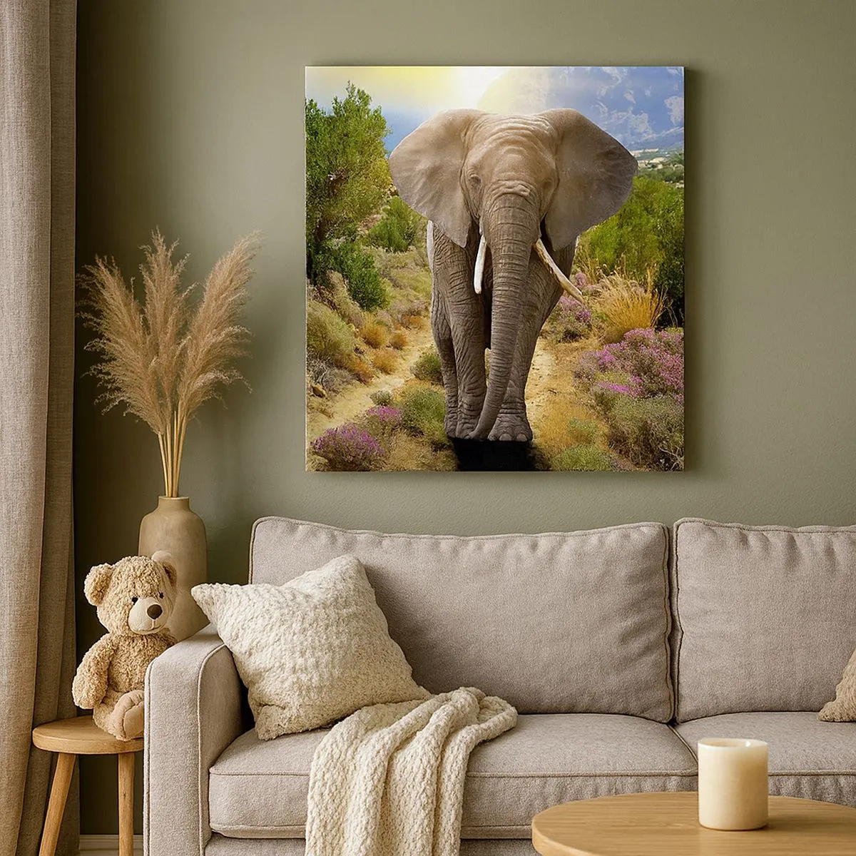 Quadro su tela - Stampe su Tela - Così era il paradiso - 30x30 cm