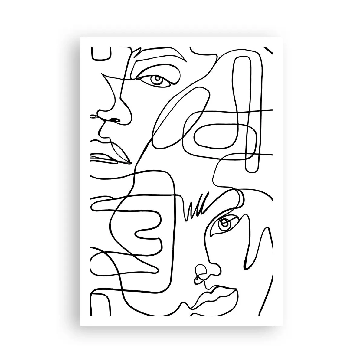 Poster - Emozioni intrecciate - 70x100 cm