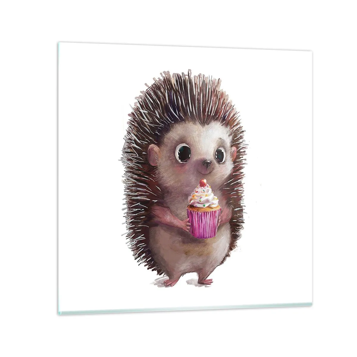 Quadro su vetro - Festa ogni giorno - 30x30 cm