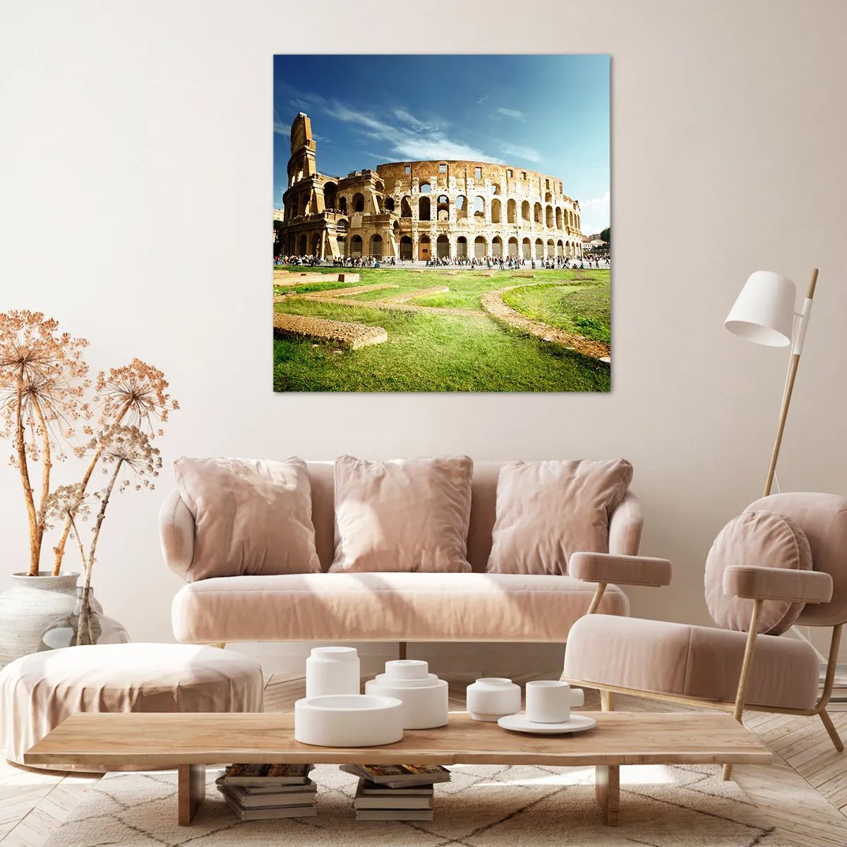 Quadro su tela - Stampe su Tela - Si sente ancora il rumore delle armi - 30x30 cm