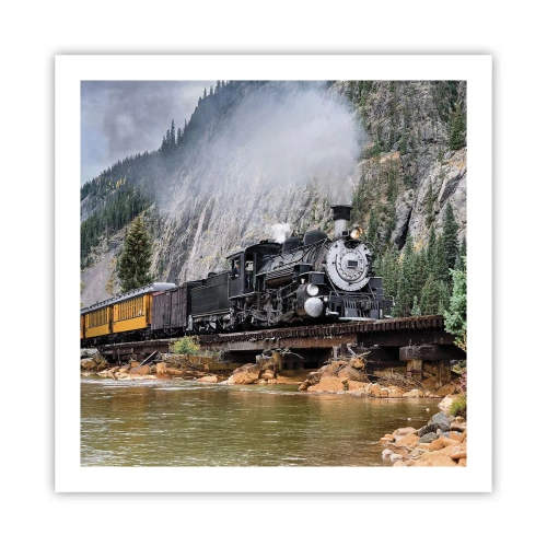 Poster - Dove andiamo? - 60x60 cm