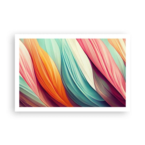 Poster - Intreccio arcobaleno - 91x61 cm