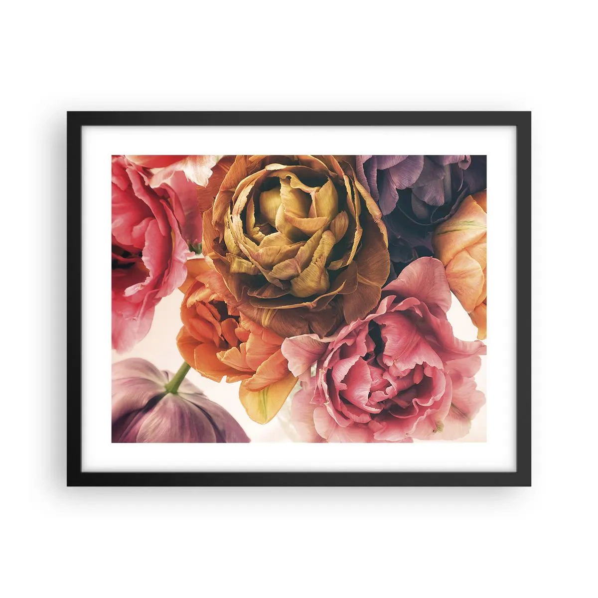 Poster in cornice nera - La festa della vita - 50x40 cm