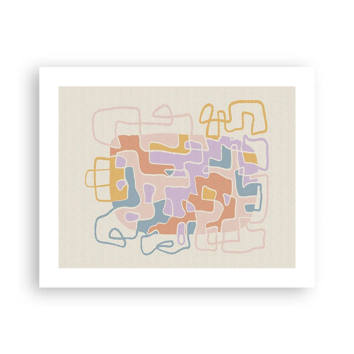Poster - Labirinto: avventura gioiosa - 50x40 cm