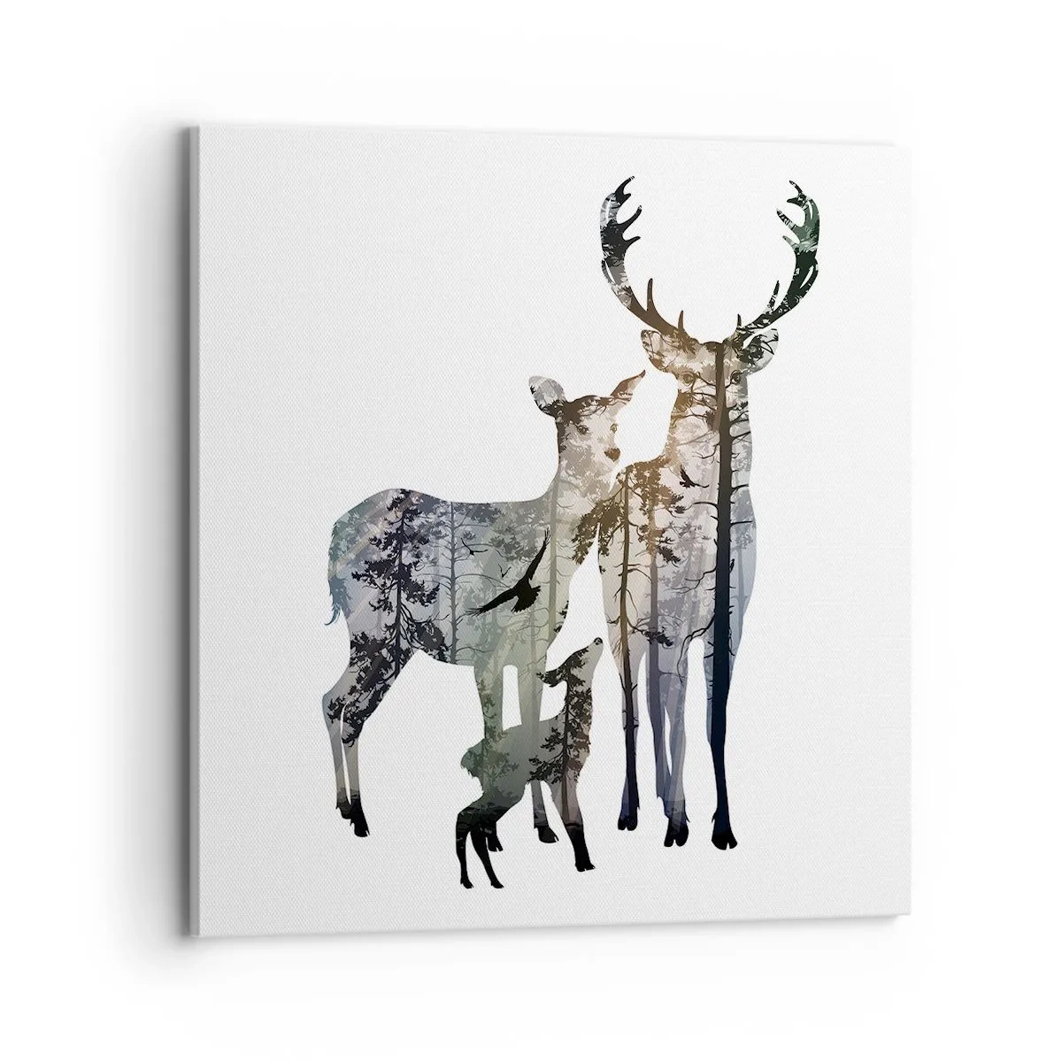 Quadro su tela - Stampe su Tela - Foto di famiglia - 70x70 cm