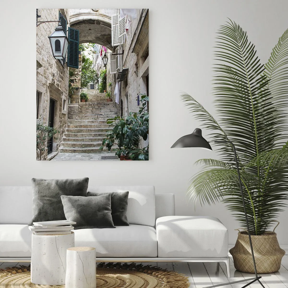 Quadro su vetro - Angolo affascinante - 70x100 cm