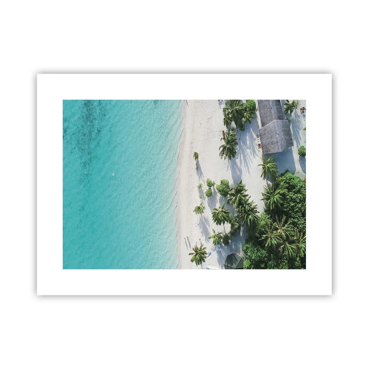 Poster - Vacanze in paradiso - 40x30 cm