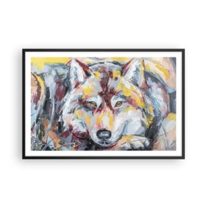 Poster in cornice nera - Pace tra i suoi - 91x61 cm