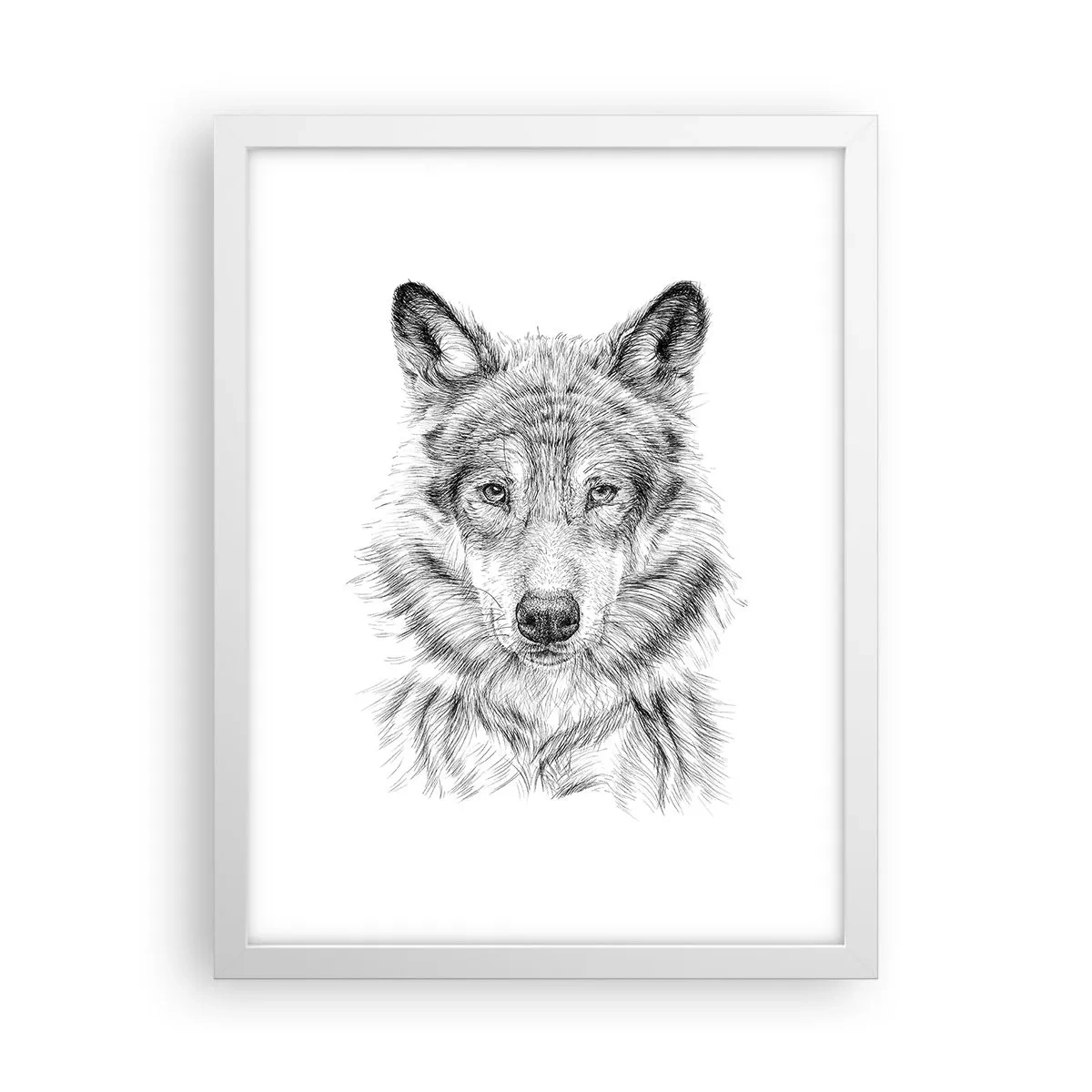 Poster in cornice bianca - Condottiero nato - 30x40 cm