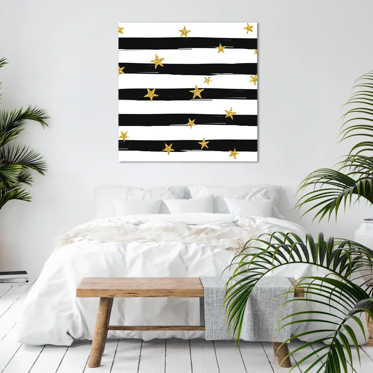 Quadro su tela - Stampe su Tela - Siamo tutti nati sotto una buona stella - 70x70 cm