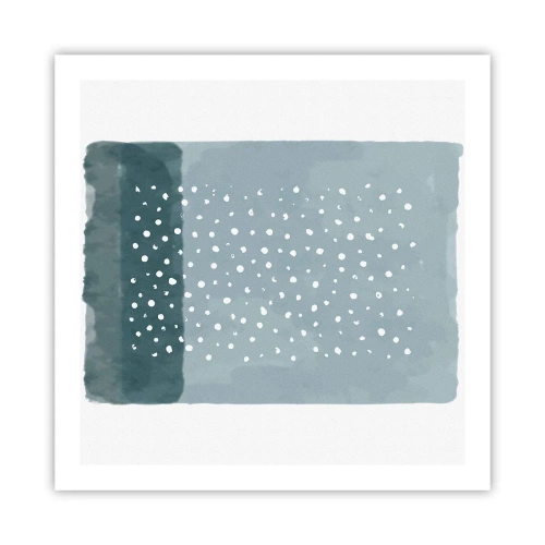 Poster - Spuntate nel blu - 60x60 cm