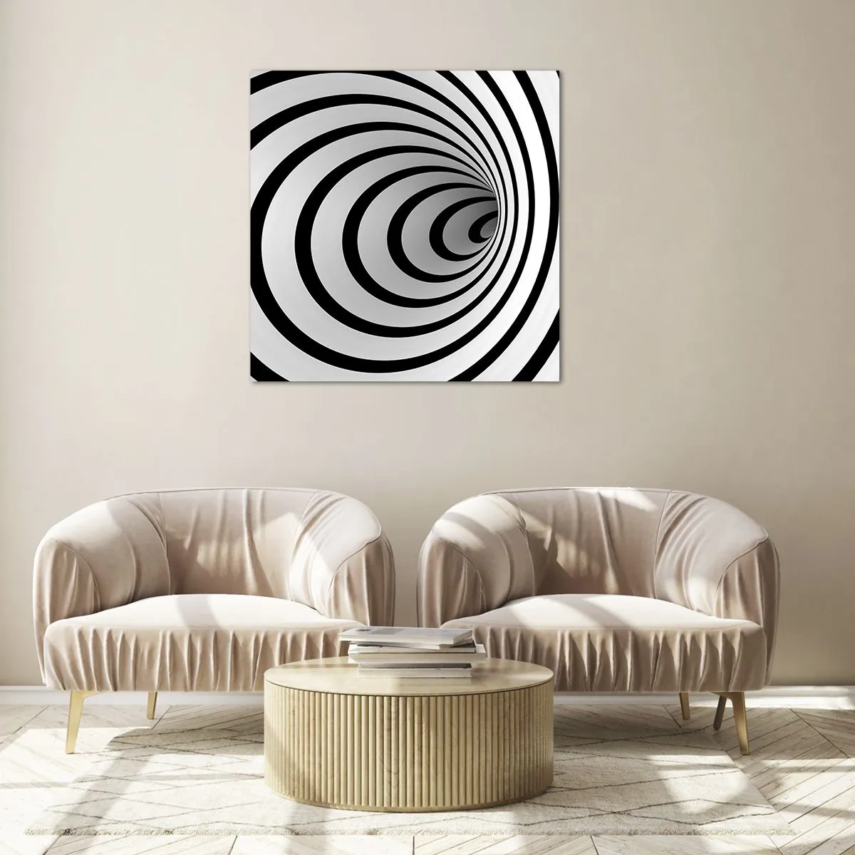 Quadro su vetro - Anche tu non riesci a resistere? - 60x60 cm