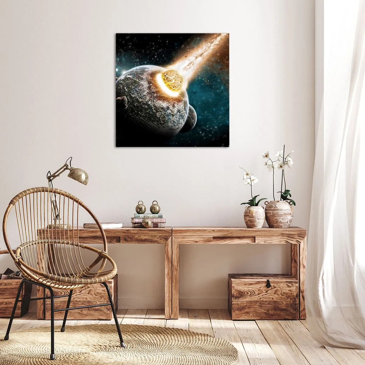 Quadro su tela - Stampe su Tela - Estinzione o nascita? - 70x70 cm