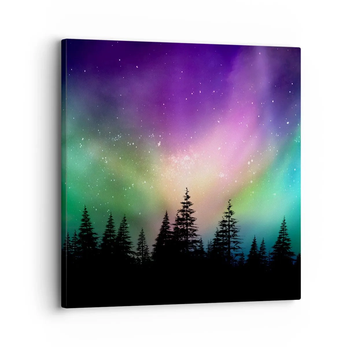 Quadro su tela - Stampe su Tela - Magia bianca - 30x30 cm