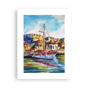 Poster - Un colorato pomeriggio - 30x40 cm