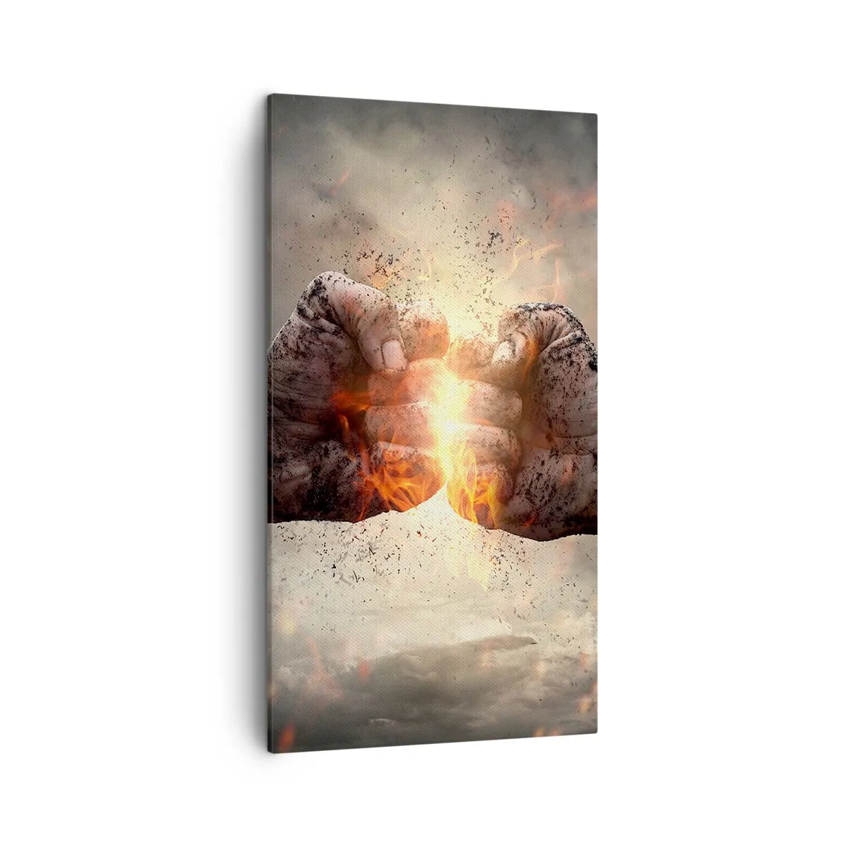 Quadro su tela - Stampe su Tela - Pronto alla battaglia - 45x80 cm