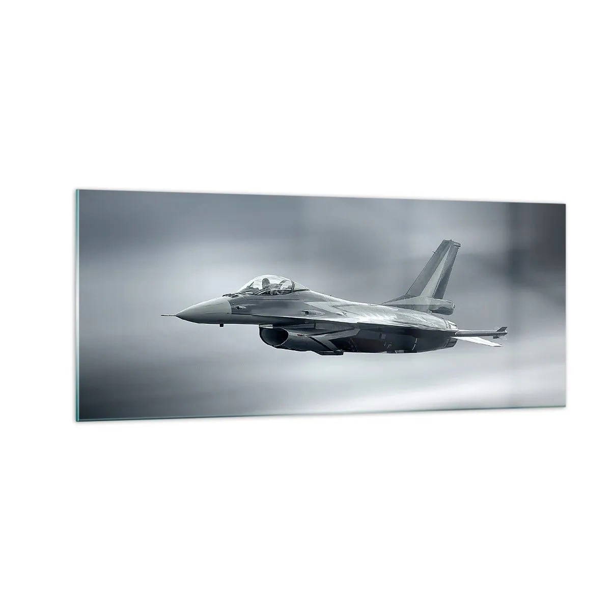 Quadro su vetro - Lanci la sfida? - 100x40 cm