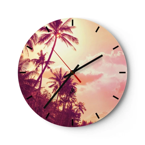 Orologio da parete - Orologio in Vetro - Devi scegliere - 40x40 cm
