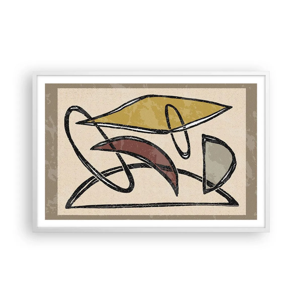 Poster in cornice bianca - Verticali e orizzontali - 91x61 cm