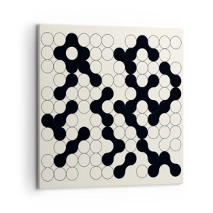 Quadro su tela - Stampe su Tela - Gioco cinese: variazione - 50x50 cm
