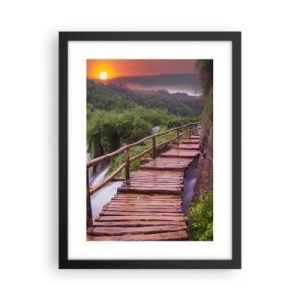 Poster in cornice nera - Una bellezza incredibile - 30x40 cm