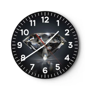 Orologio da parete - Orologio in Vetro - Best girls friend - 40x40 cm