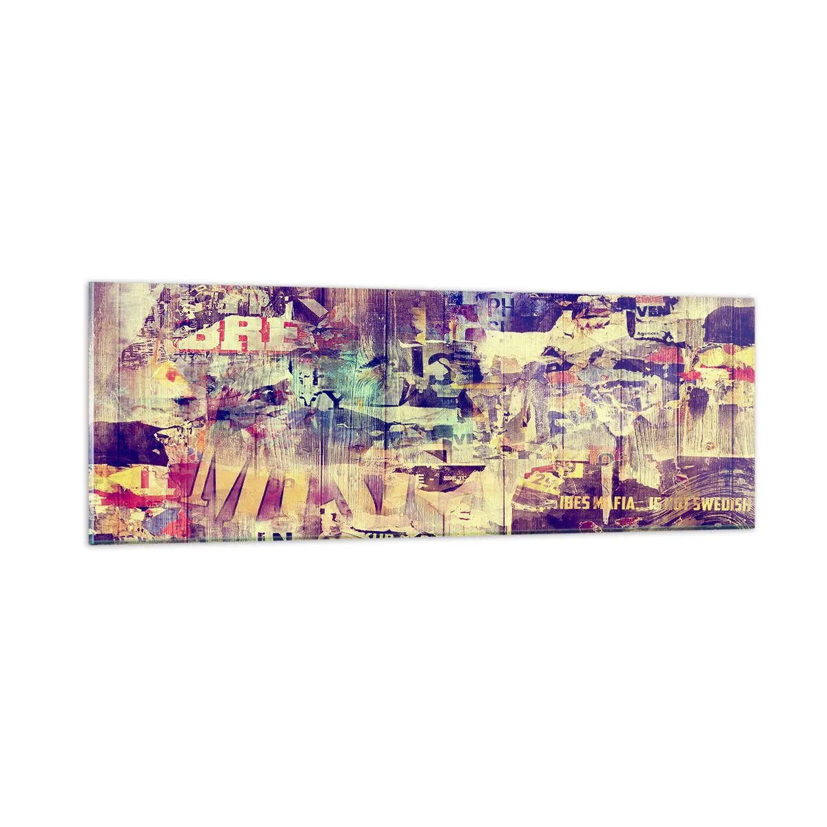 Quadro su vetro - E questo resterà - 90x30 cm