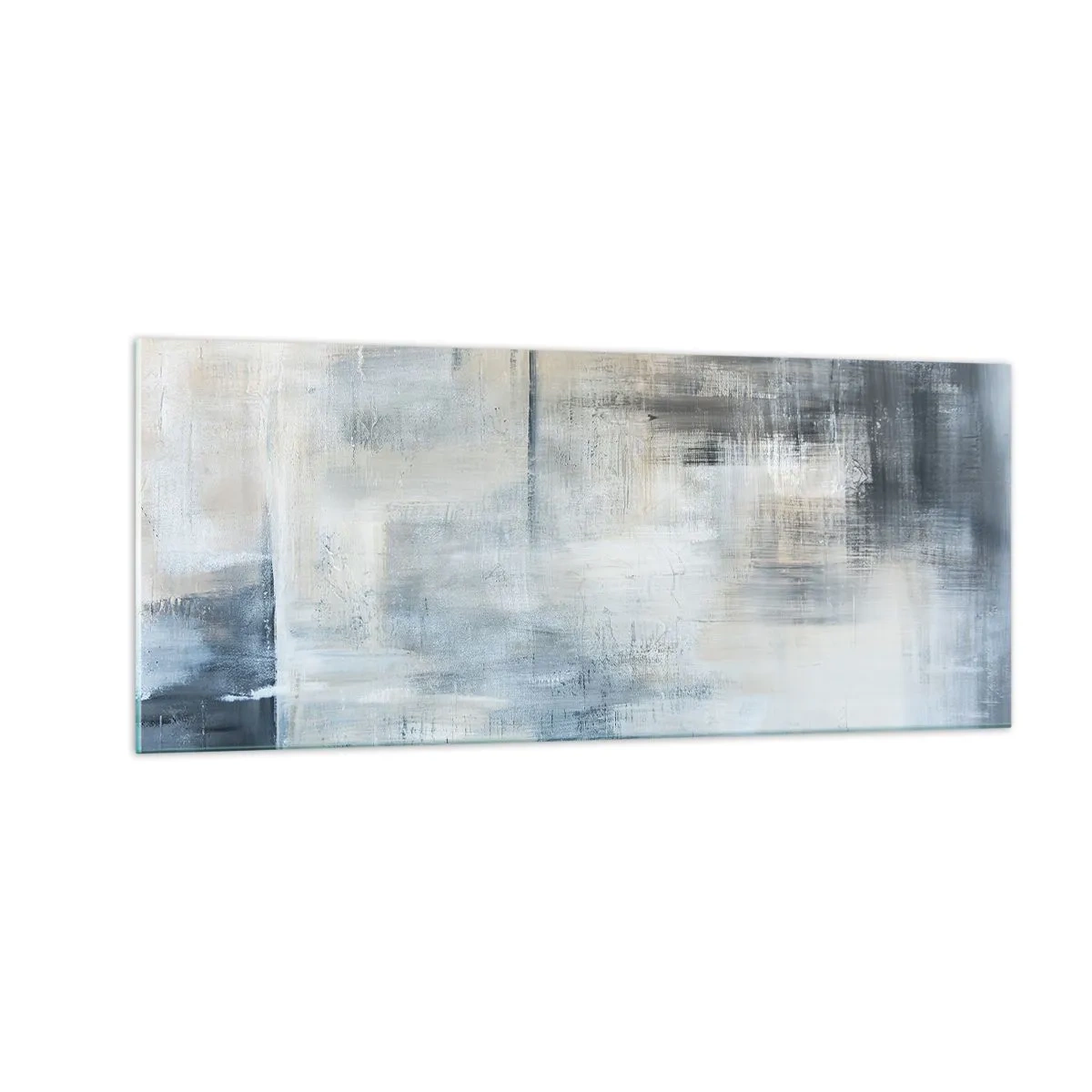 Quadro su vetro - Coperti dal blu - 100x40 cm