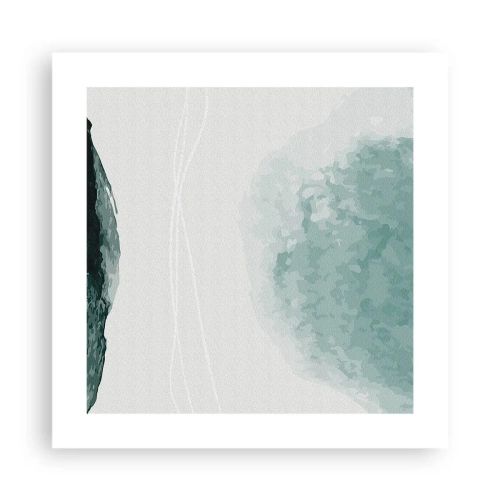 Poster - Incontro con la nebbia - 40x40 cm