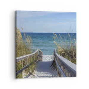 Quadro su tela - Stampe su Tela - Al sole, al vento - 70x70 cm