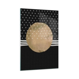 Quadro su vetro - Composizione: bandiera della galassia - 70x100 cm