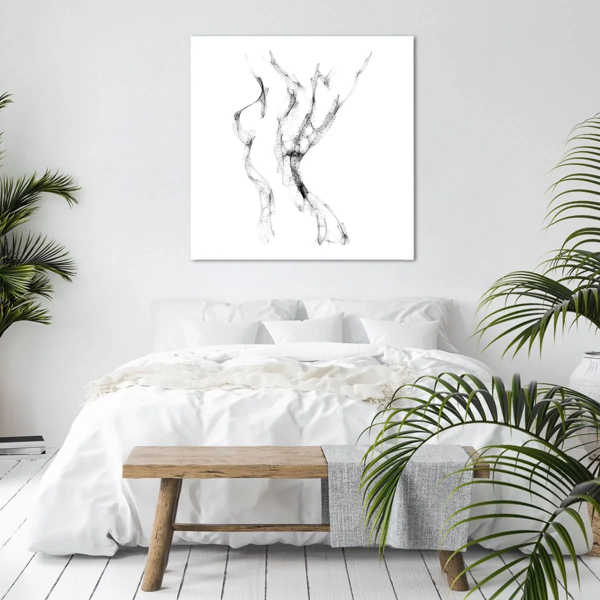 Quadro su tela - Stampe su Tela - Bella e forte - 40x40 cm