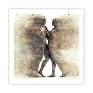 Poster - Nati dalla polvere, per amare - 60x60 cm