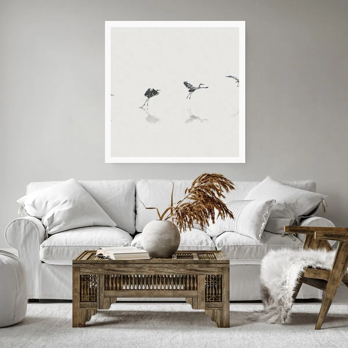 Poster - Quattro semplici passi - 30x30 cm