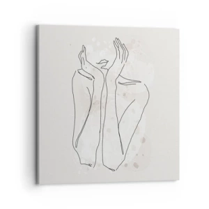 Quadro su tela - Stampe su Tela - Attimo sognante - 70x70 cm