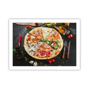 Poster - Ventaglio di gusti - 70x50 cm