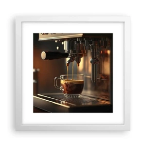 Poster in cornice bianca - Miscela sensuale - 30x30 cm