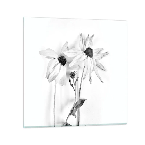 Quadro su vetro - Nessuno vuole essere solo - 70x70 cm