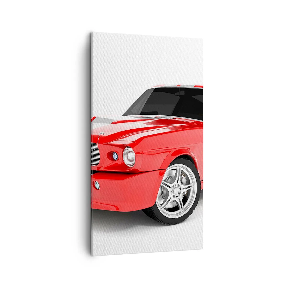 Quadro su tela - Stampe su Tela - Mustang veloce come il vento - 45x80 cm