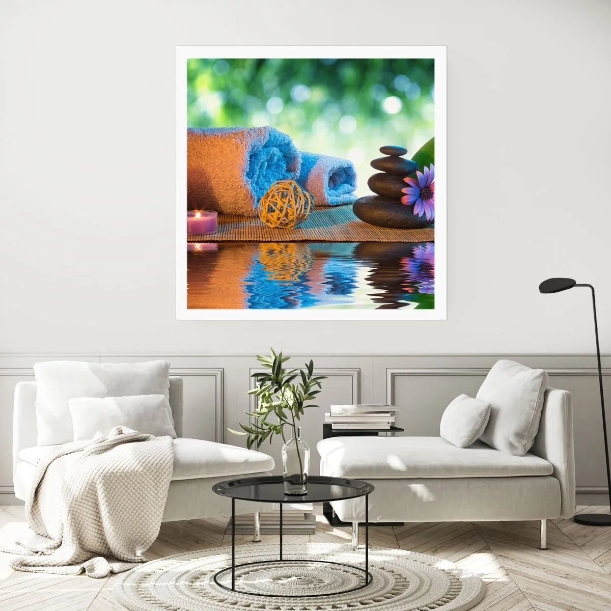 Poster - Tempo per il corpo - 50x50 cm