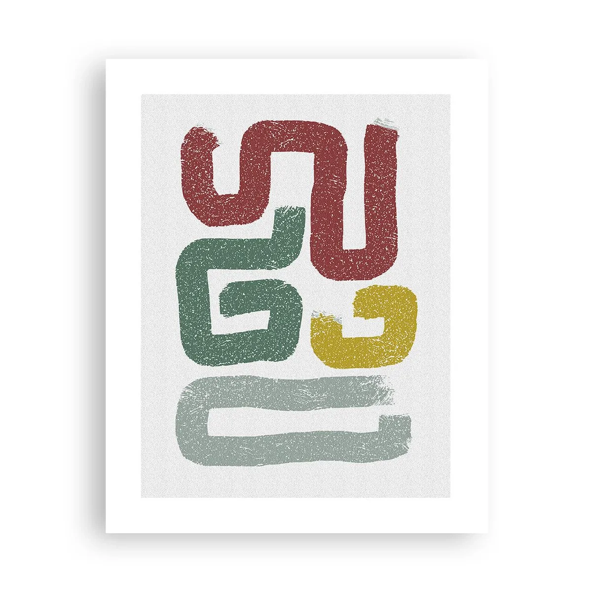 Poster - In una lingua sconosciuta - 40x50 cm