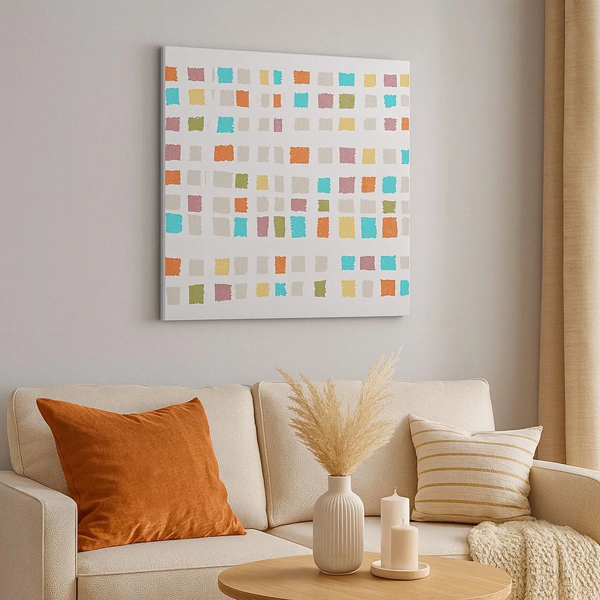 Quadro su tela - Stampe su Tela - Un gioco sconosciuto - 30x30 cm