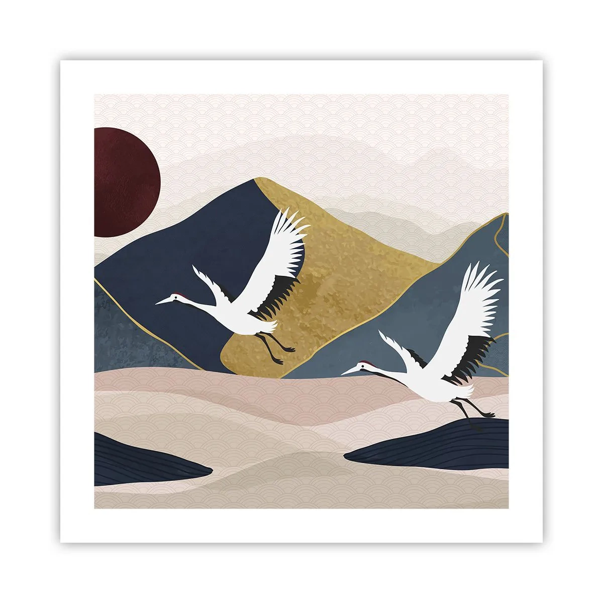 Poster - E la giornata è nuovamente VOLATA - 50x50 cm