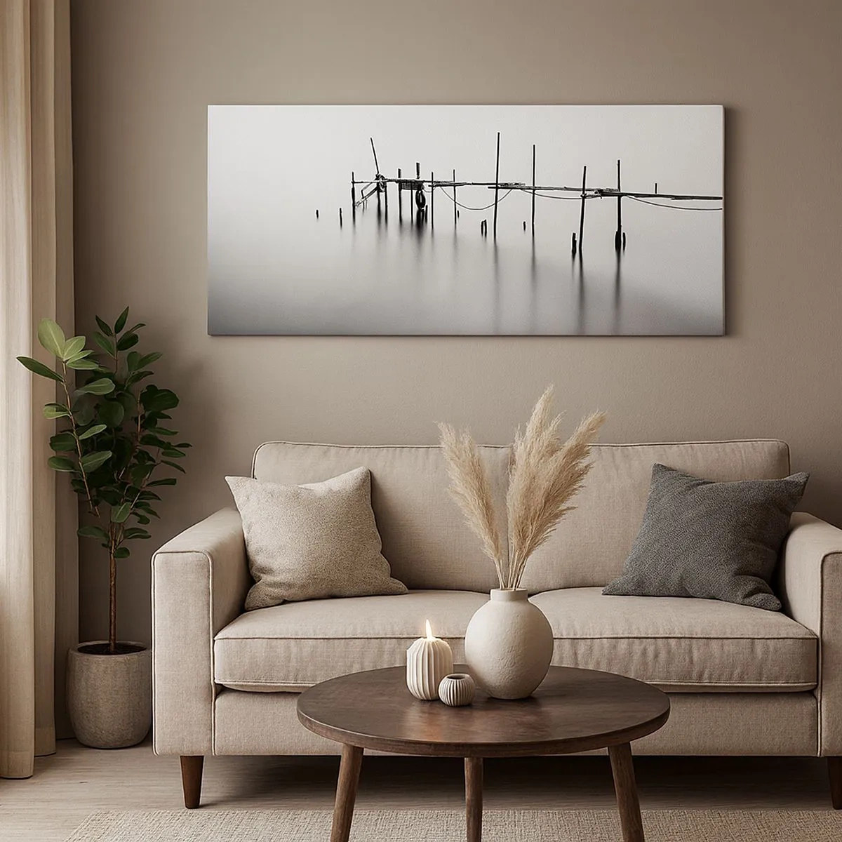 Quadro su tela - Stampe su Tela - E se la luce non c'è? - 100x40 cm