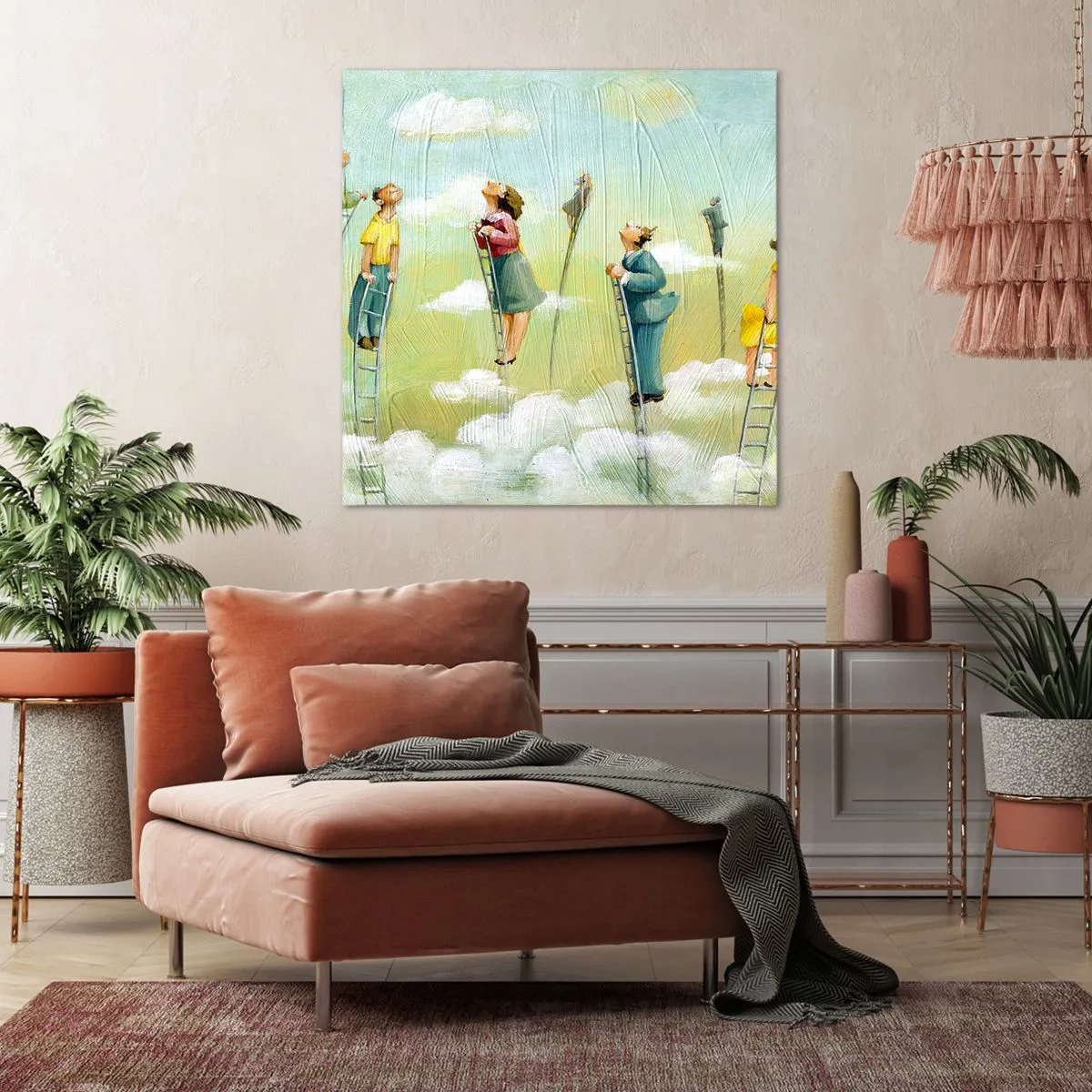 Quadro su tela - Stampe su Tela - Seguendo i propri sogni - 50x50 cm