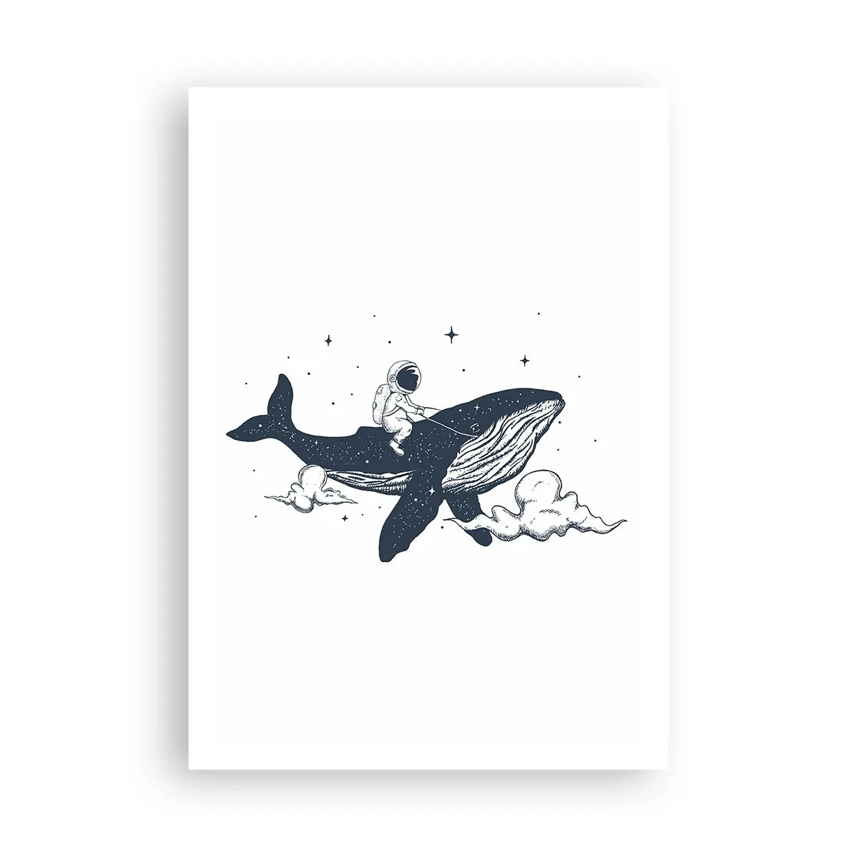Poster - Avventura nello spazio - 70x100 cm