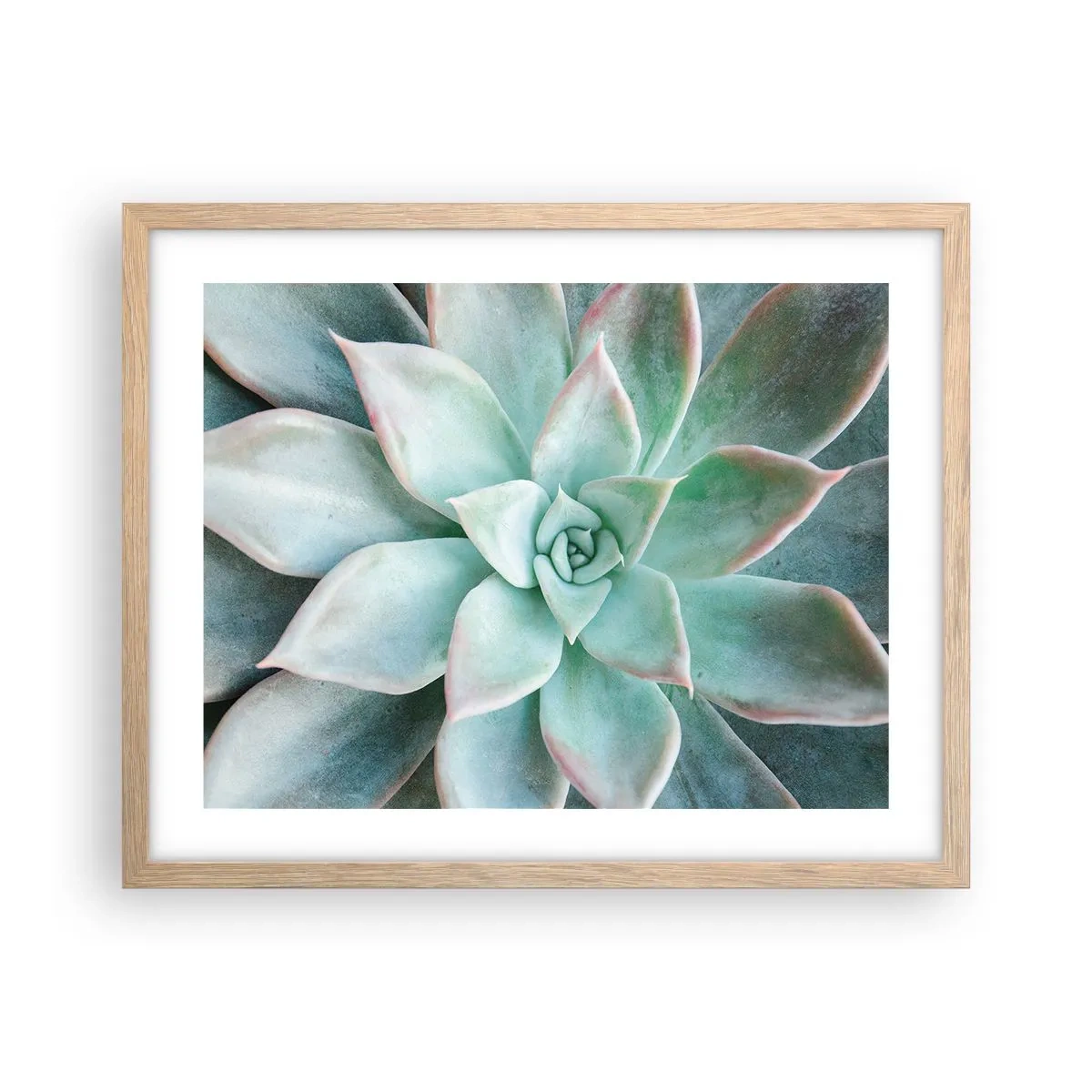 Poster in cornice rovere chiaro - Il cuore del deserto - 50x40 cm