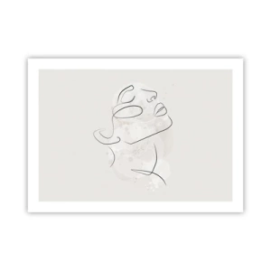Poster - Profilo di sogno - 70x50 cm